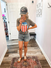 Load image into Gallery viewer, American T-Shirt Crew Neck Bodysuit