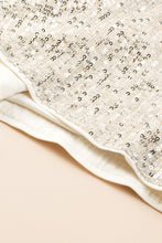 Load image into Gallery viewer, Plus Size Champagne Sequin Dress