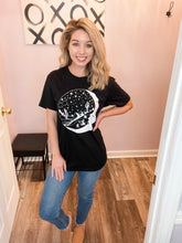 Load image into Gallery viewer, Moon Desert Black Graphic T-Shirt