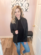 Load image into Gallery viewer, Black Lightweight Member Only Jacket