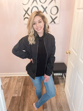 Load image into Gallery viewer, Black Lightweight Member Only Jacket