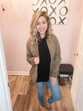 Load image into Gallery viewer, Olive Lightweight Member Only Jacket