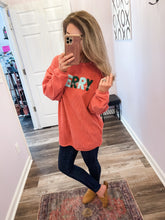 Load image into Gallery viewer, Merry Christmas Ribbed Pink Sweater