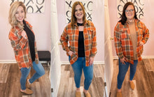 Load image into Gallery viewer, Rustic Colored Plaid Lightweight Shacket
