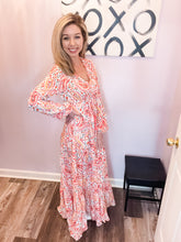 Load image into Gallery viewer, Boho Paisley Print Maxi Dress