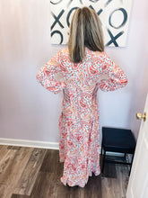 Load image into Gallery viewer, Boho Paisley Print Maxi Dress
