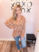 Load image into Gallery viewer, Multi Colored Print Long Sleeve Top