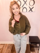 Load image into Gallery viewer, Grey Cargo Drawstring Sweatpants