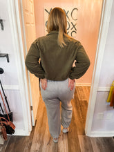 Load image into Gallery viewer, Grey Cargo Drawstring Sweatpants