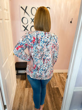Load image into Gallery viewer, Plus Size Lilly Inspired Bubble Sleeve Top