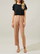 Load image into Gallery viewer, Black Layered Sleeves Top