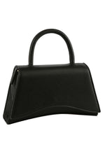 Load image into Gallery viewer, Black Mini Satchel Crossbody Bag WITH Detachable Strap