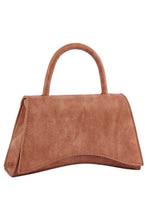 Load image into Gallery viewer, LIGHT PINK Mauve Mini Satchel Crossbody Bag WITH Detachable Strap