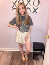 Load image into Gallery viewer, Tassel Trim Wrap Skort