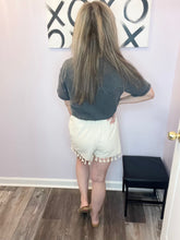 Load image into Gallery viewer, Tassel Trim Wrap Skort
