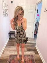 Load image into Gallery viewer, Leopard Print Mini Dress OR Shirt