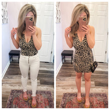 Load image into Gallery viewer, Leopard Print Mini Dress OR Shirt
