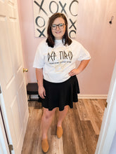 Load image into Gallery viewer, Black Flared Pleated Skort (Built In Shorts) XS-3XL