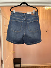 Load image into Gallery viewer, JUDY BLUE Plus Size High Waist Double Button Jean Shorts (Sizes: 1XL-3XL)