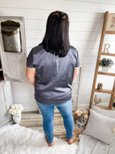 Load image into Gallery viewer, Silky Feeling Short Sleeve Top