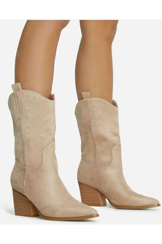 Beige Cowgirl Boots western boots cowboy boots