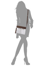 Load image into Gallery viewer, Champagne & Clear Stadium Clutch Crossbody Bag WITH Strap & Wristlet