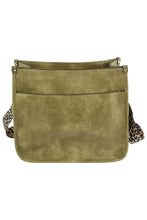 Load image into Gallery viewer, Olive & Leopard Guitar Strap Crossbody Bah