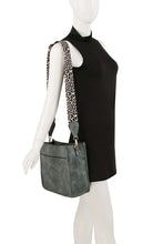 Load image into Gallery viewer, Olive & Leopard Guitar Strap Crossbody Bah