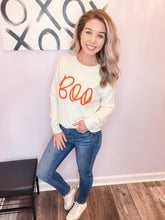 Load image into Gallery viewer, Boo Halloween Sweater