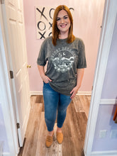 Load image into Gallery viewer, Gray Mineral Washed Desert Dreamer Graphic T-Shirt