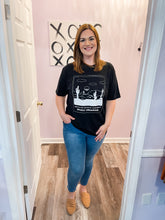 Load image into Gallery viewer, Wildly Dreaming Black Graphic T-Shirt