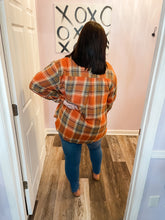 Load image into Gallery viewer, Rustic Colored Plaid Lightweight Shacket