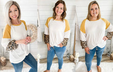 Load image into Gallery viewer, Waffle Knit Twist Knot Top