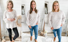 Load image into Gallery viewer, Leopard Balloon Sleeve Top