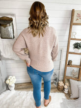 Load image into Gallery viewer, Ribbed Balloon Sleeve Sweater