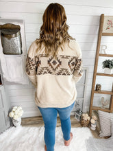 Load image into Gallery viewer, Aztec Sherpa Pullover