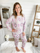 Load image into Gallery viewer, Pastel Aztec Loungewear Set