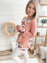 Load image into Gallery viewer, Asymmetrical Cow Print Lightweight Sweater