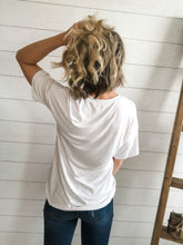 Load image into Gallery viewer, White top Jersey T shirt