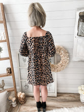 Load image into Gallery viewer, Leopard Print Mini Dress