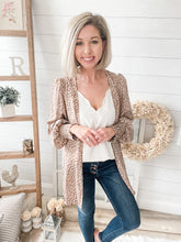 Load image into Gallery viewer, Leopard Print Cardigan