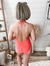 Load image into Gallery viewer, Tassel Meets Mesh One Piece Swimsuit
