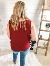 Load image into Gallery viewer, Plus Size Strappy Cut-Out Shoulder Tank