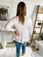 Load image into Gallery viewer, Faded Leopard Print Babydoll Top