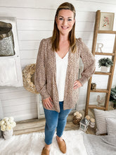 Load image into Gallery viewer, Leopard Print Lightweight Cardigan