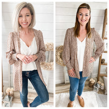Load image into Gallery viewer, Leopard Print Lightweight Cardigan