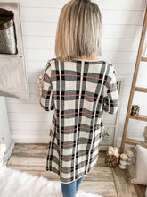 Load image into Gallery viewer, Plaid Cardigan