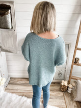 Load image into Gallery viewer, Waffle Lightweight Sweater Top