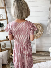 Load image into Gallery viewer, Purple Flowy Midi Dress