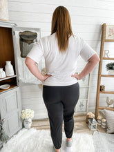 Load image into Gallery viewer, Ash Grey Tricot Track Joggers With Neon Yellow Side Stripes